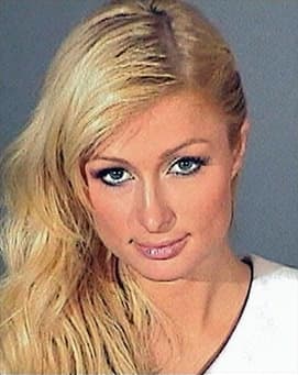 Paris Hilton’s mug shot (2007)