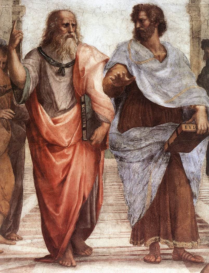 Plato & Aristotle (Raphael's "School of Athens")