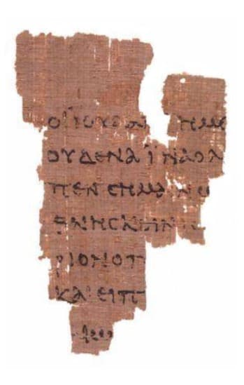 Papyrus 52 (Rylands Library)
