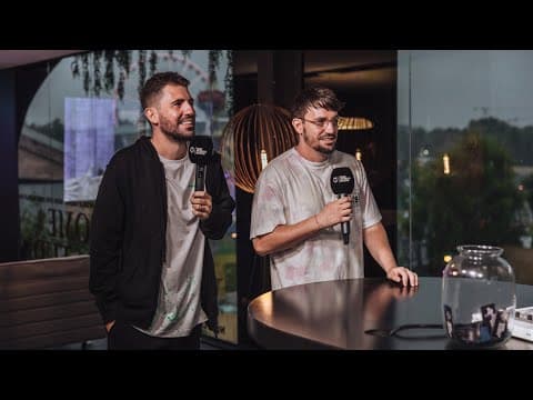 Dimitri Vegas & Like Mike at the One World Radio studio I Tomorrowland Belgium 2023