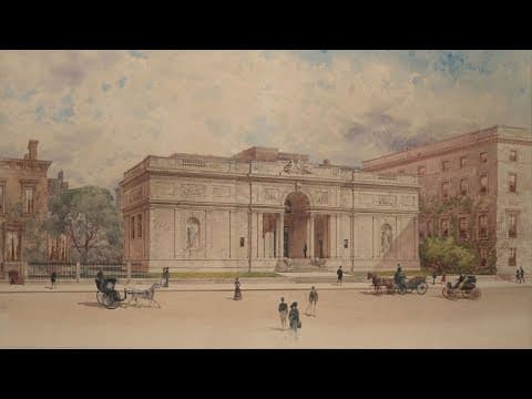 Building J. Pierpont Morgan's library