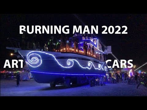 Art cars at night — 2022