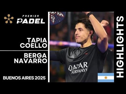 FULL POWER AT HOME | Bergamini/Navarro VS Tapia/Coello | Buenos Aires Premier Padel P1…