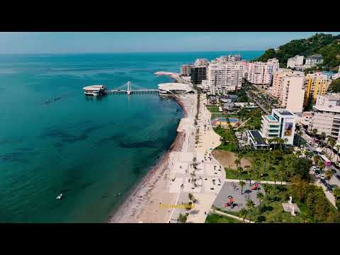 Durres Albania Drone 4k Video 2025