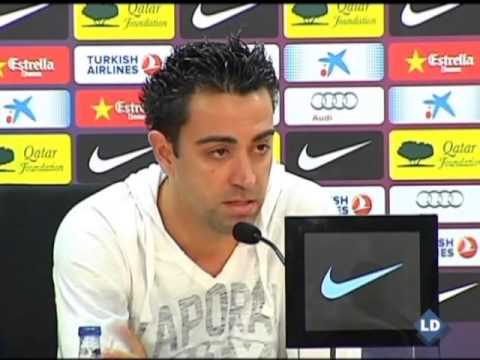 Xavi: "Me parece mal que se nos exija no hablar en catalán"