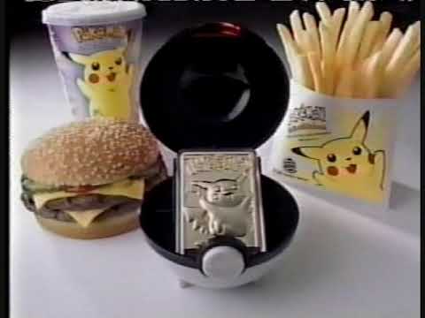 Burger King × Pokémon: The First Movie tie-in ad (1999)