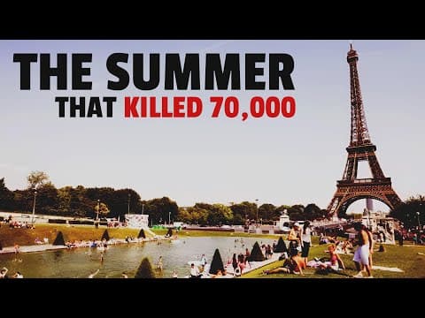 The 2003 European heatwave