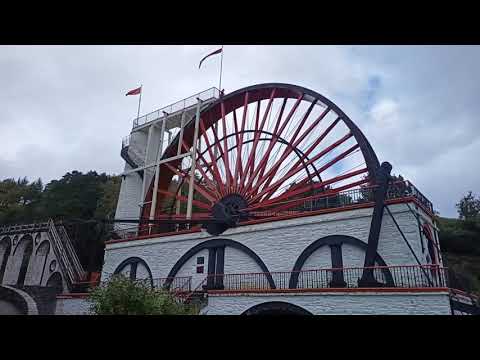 World’s Largest Working Waterwheel | GREAT LAXEY WHEEL 🇮🇲 ISLE OF MAN tEAvEE