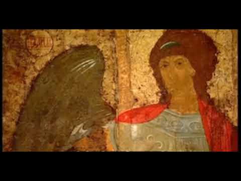 Rublev's Archangel Michael from the Zvenigorod Tier