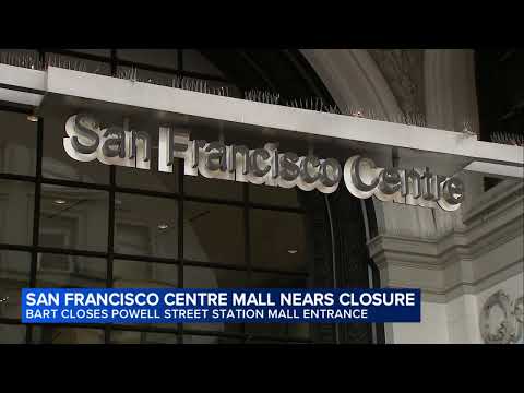 Last week of the San Francisco Centre mall