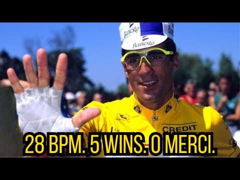 The Superhuman Body of Miguel Indurain — Science Still Can't Explain It