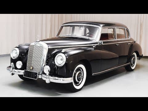w186 Mercedes-Benz 300 Adenauer the biggest serial car of the German production of its time, 1952