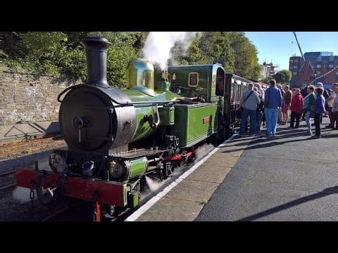 Isle Of Man Steam Railway (part one) - Douglas to Ballasalla [4K]