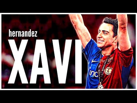 🇪🇸 *79 XAVI, LE COEUR DU BARÇA - CONTES DE FOOT