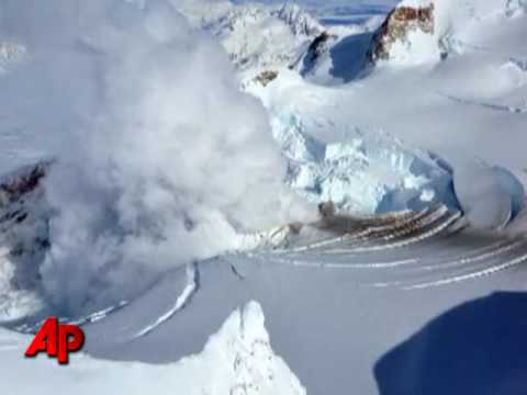 The Alaska volcano eruptions
