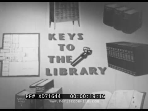 Keys to the library (1950s)