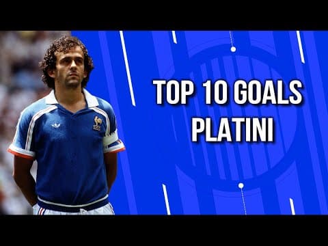 Michel Platini — the playmaker of the 1980s