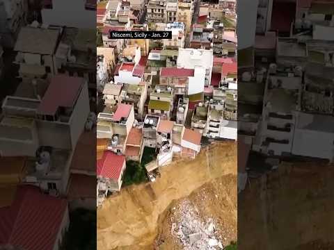 The Agrigento landslide