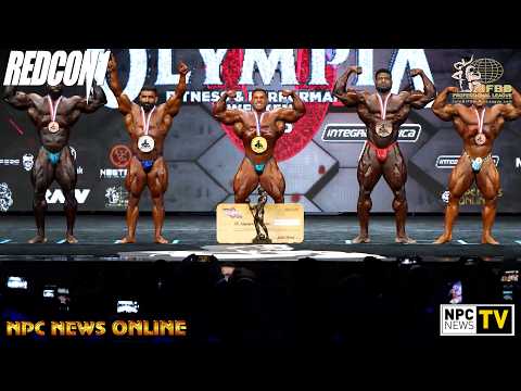 2025 IFBB Pro League Mr Olympia Finals Comparison and Awards 4K Video