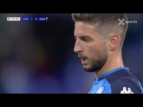 Napoli 4-0 Genk, Champions League (10/12/2019)