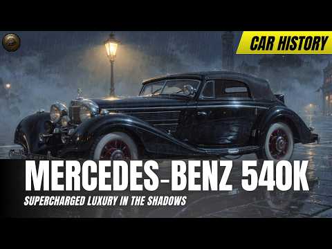 Unmasking the Supercharged Icons: The Mercedes‑Benz 500K & 540K Story | The Car Story Vault