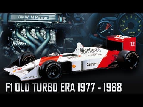 F1 Turbo Era 1977 - 1988