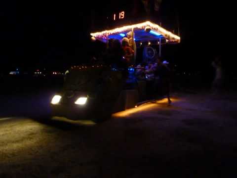 Art cars at night - 2009
