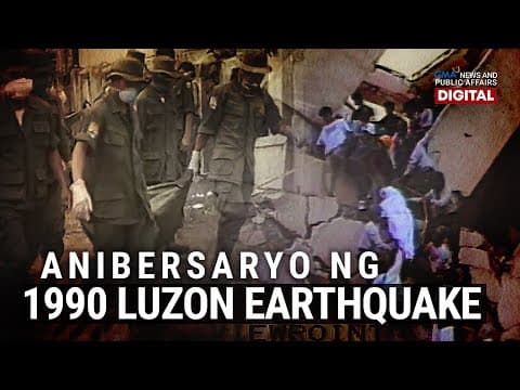 The 1990 Luzon earthquake