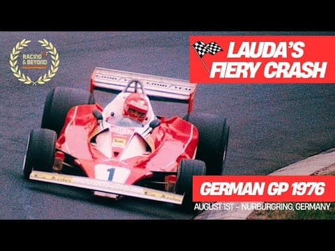 Formula1 1976 Germany GP | Lauda's Fiery Crash | Race Report | Nurburgring