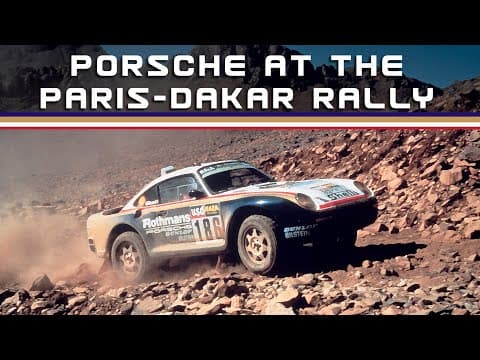 Team Rothmans Porsche at the Paris-Dakar Rally | 1984-1986