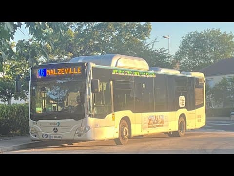 Mercedes Citaro C2 NGT €6 (2016) VOITH 328 STAN Keolis Nancy🇫🇷