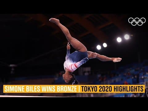 Simone Biles — Bronze on Beam