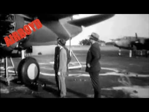 Donald Douglas inspects the Santa Monica plant (1941)