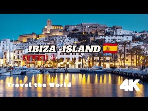 Exploring Ibiza from the Sky | 4K Drone Journey Over the Island