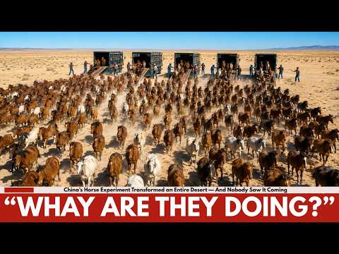 China’s Horse Experiment Transformed an Entire Desert - It Reveals an Aftermath No One Expected