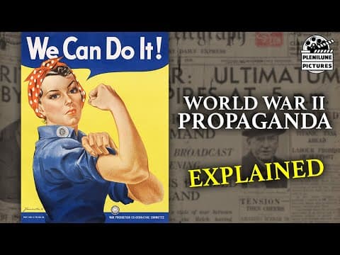Second World War propaganda in brief