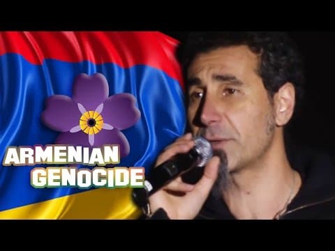 System Of A Down - Serj Tankian's emotional speech about Armenian Genocide [Yerevan]