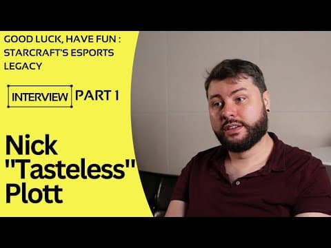 Tasteless on StarCraft's History