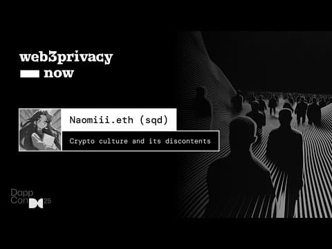 Crypto culture and its discontents - Naomi Oba