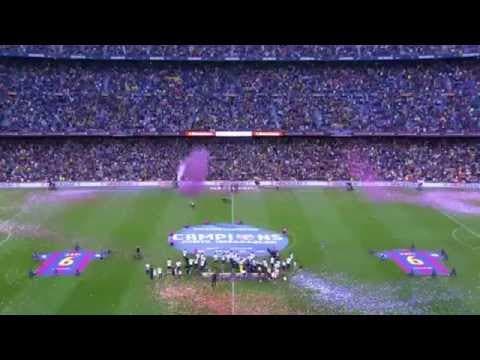 Despedida de Xavi del Barcelona