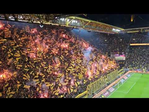 Südtribüne choreography, BVB v Union Berlin