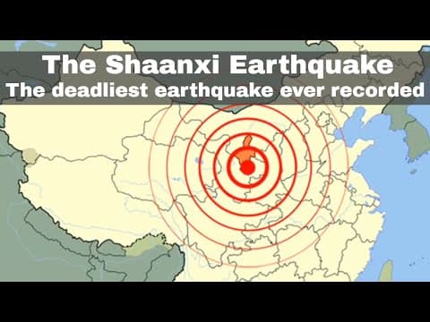 The 1556 Shaanxi earthquake