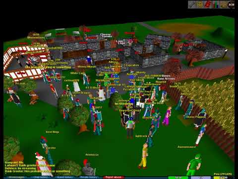 The RuneScape Classic funeral