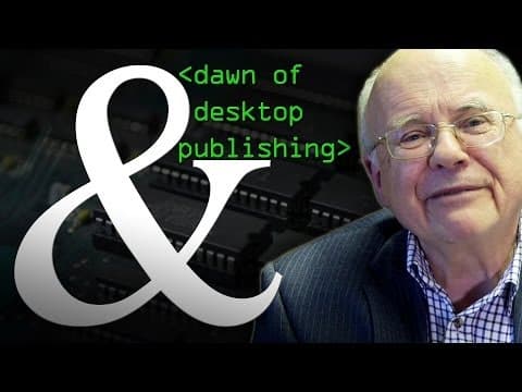 The dawn of desktop publishing