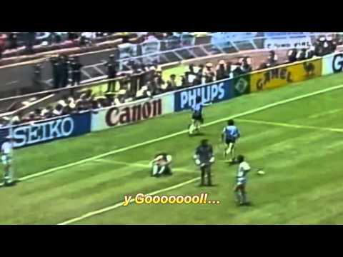 The goal of the century, called live