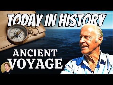 Thor Heyerdahl's DARING Atlantic Ocean Quest🌊 | Today in History (1970)