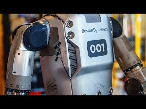 Boston Dynamics Atlas Goodbye + Hello