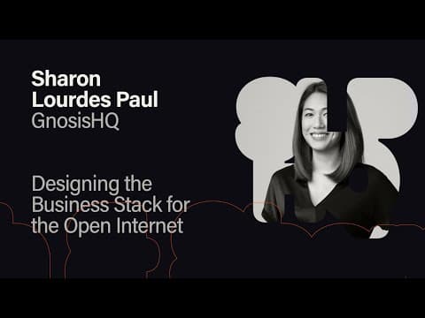 Designing the business stack for the open internet - Sharon Paul