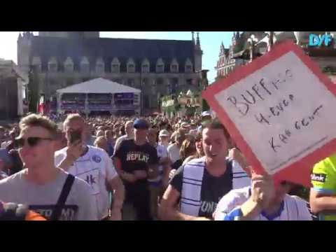 Gentse Feesten 2019 ploegen voorstelling  van K.A.A.Gent