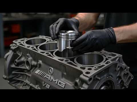 Mercedes AMG 63 V8 4.0L Engine Production | HOW IT'S MADE